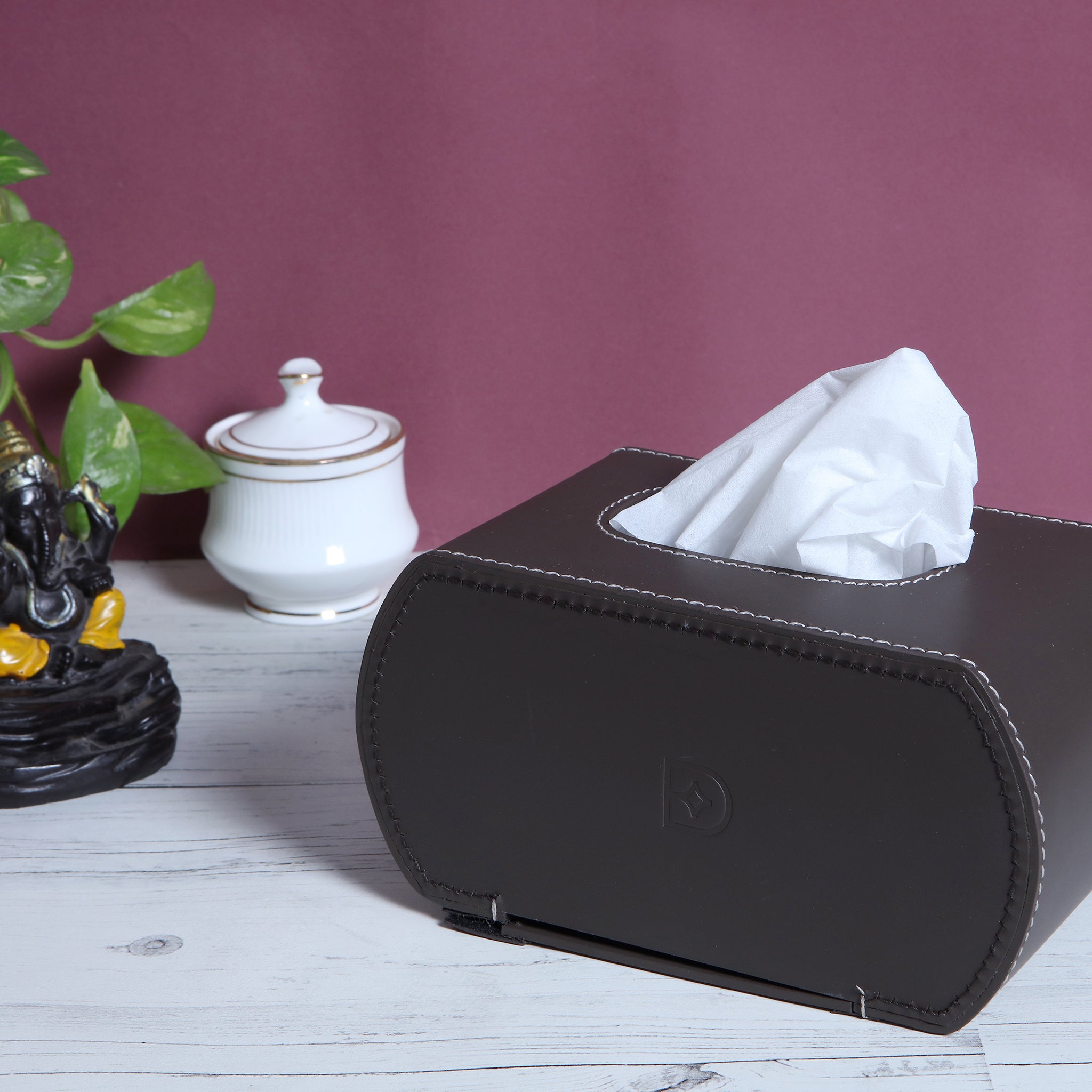 Tissue Box Rectangle - side curved