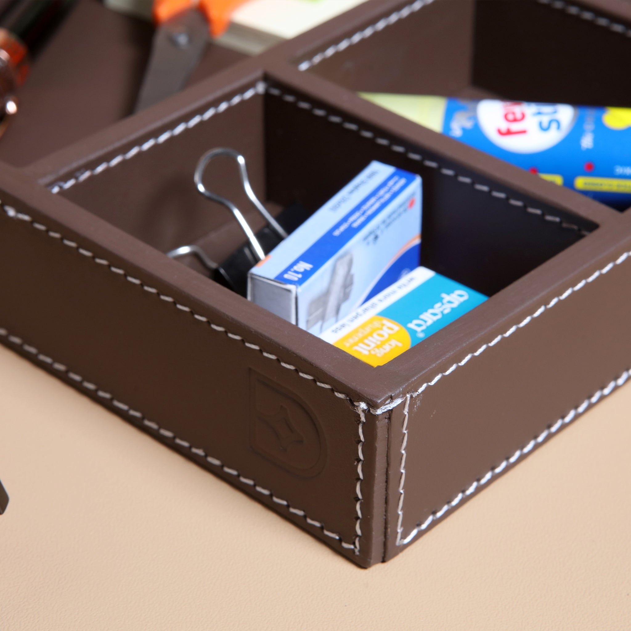 Square Serving Tray - 4 Compartments