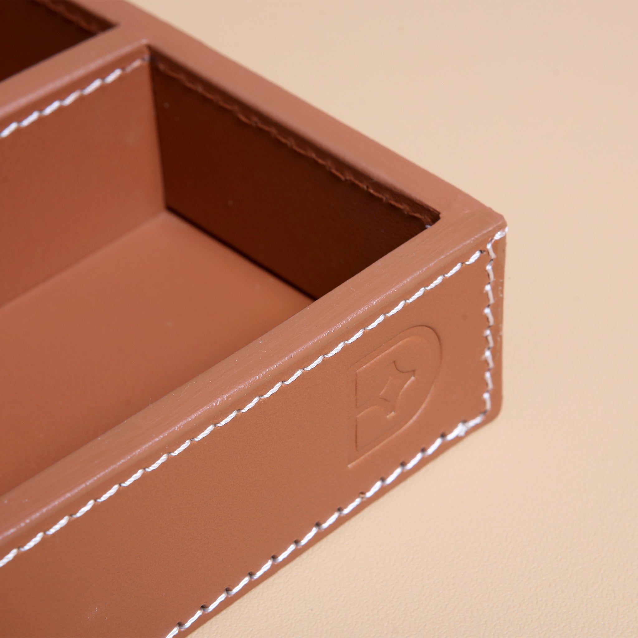 Square Serving Tray - 4 Compartments