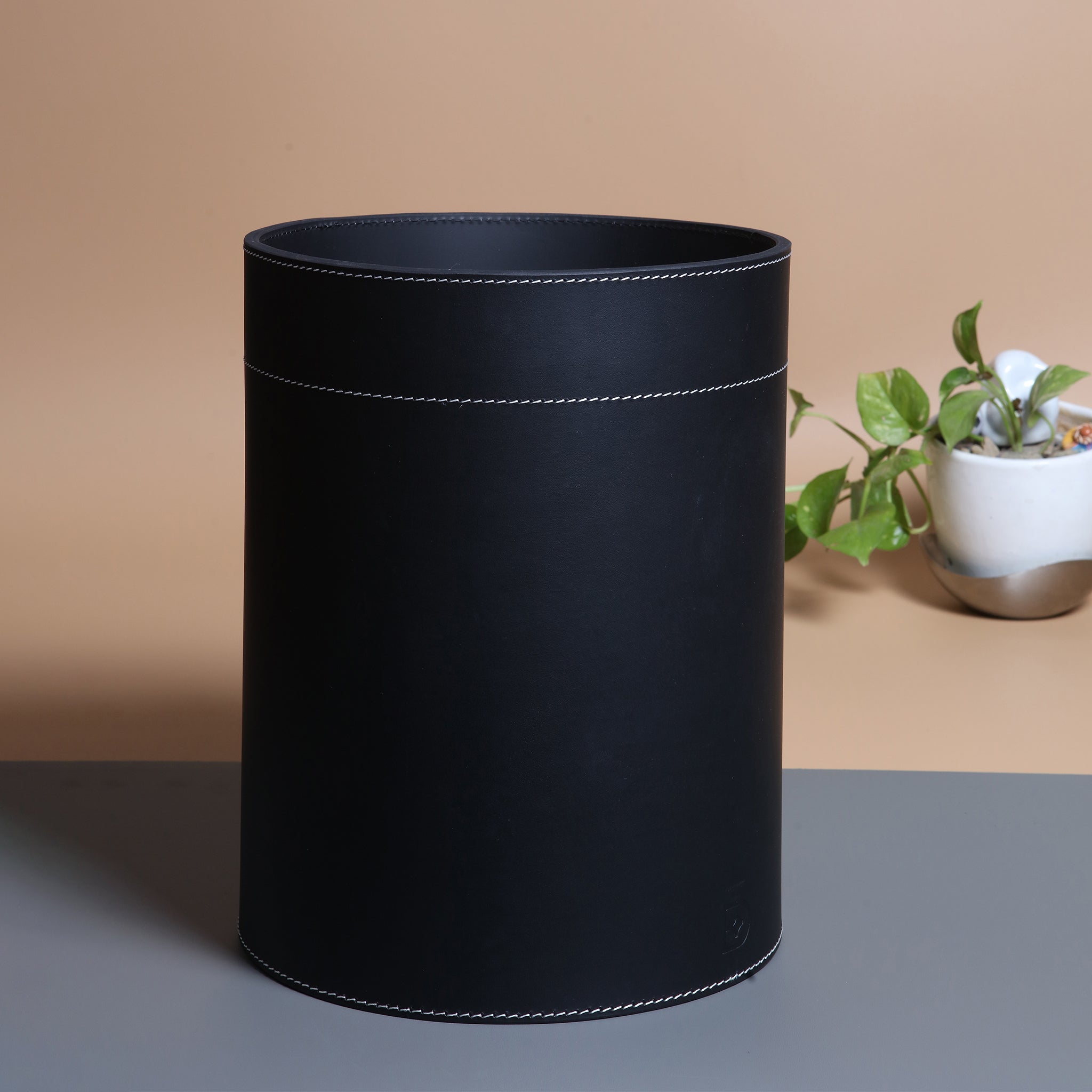 Waste Paper Basket - Black