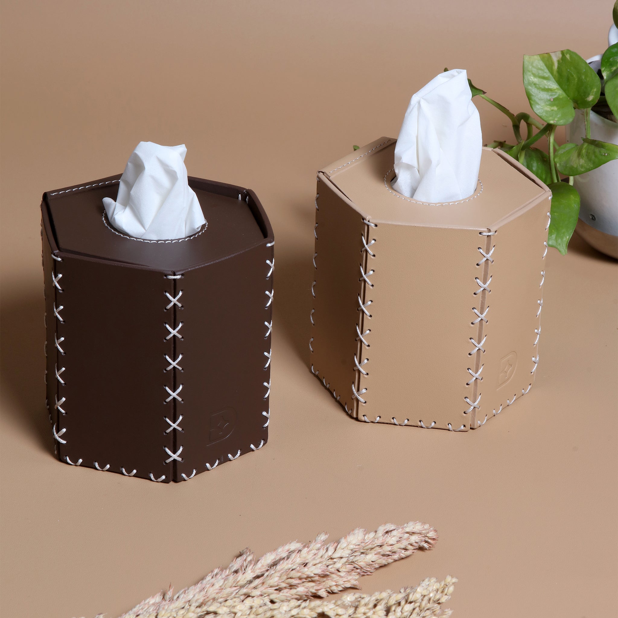 Tissue Box - Hexagon