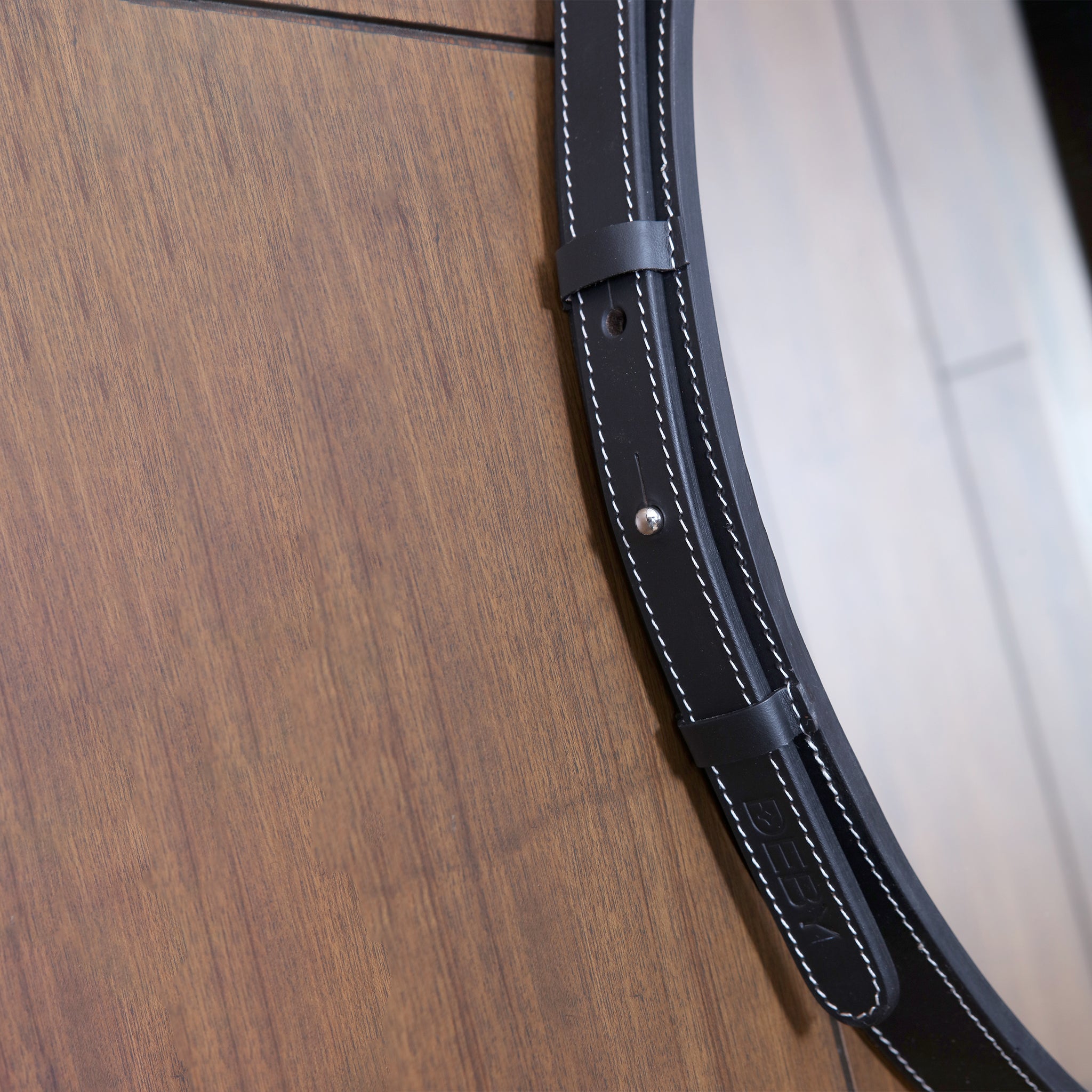 Wall Hanging Mirror - Black