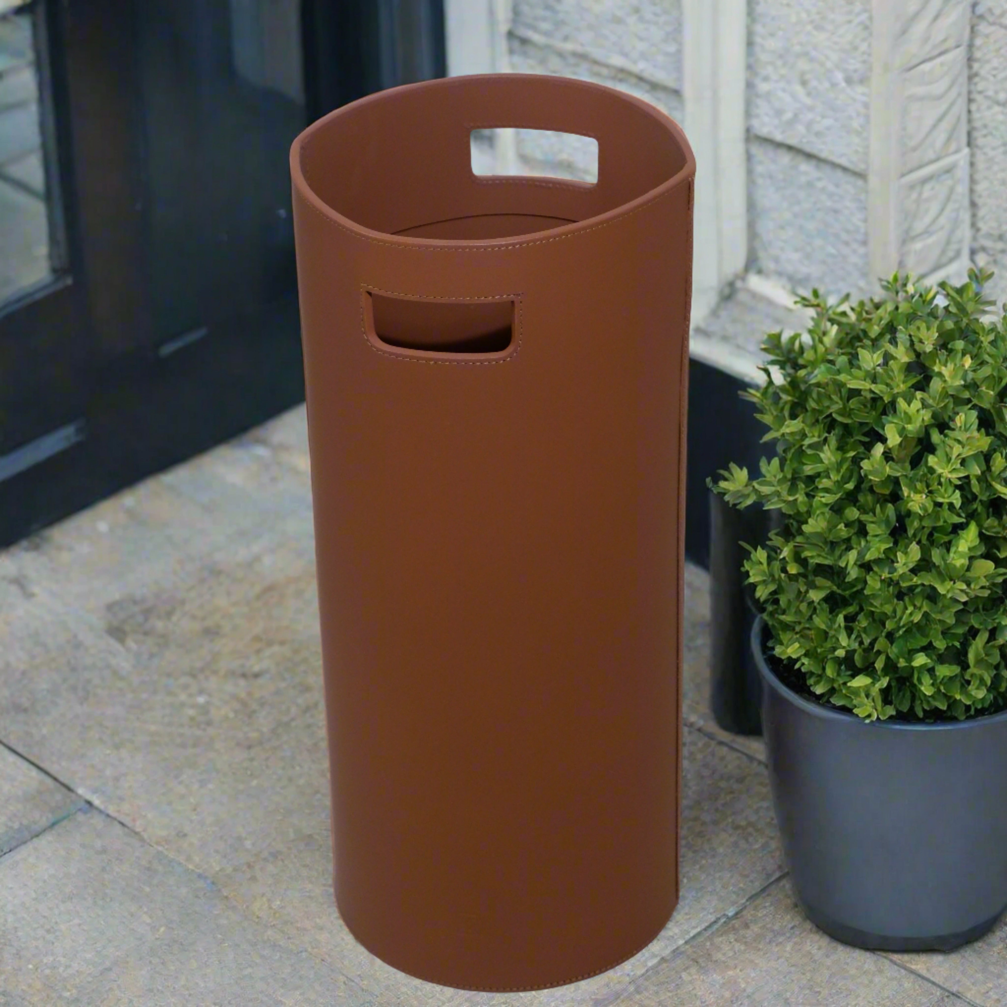 Umbrella Stand - Cognac