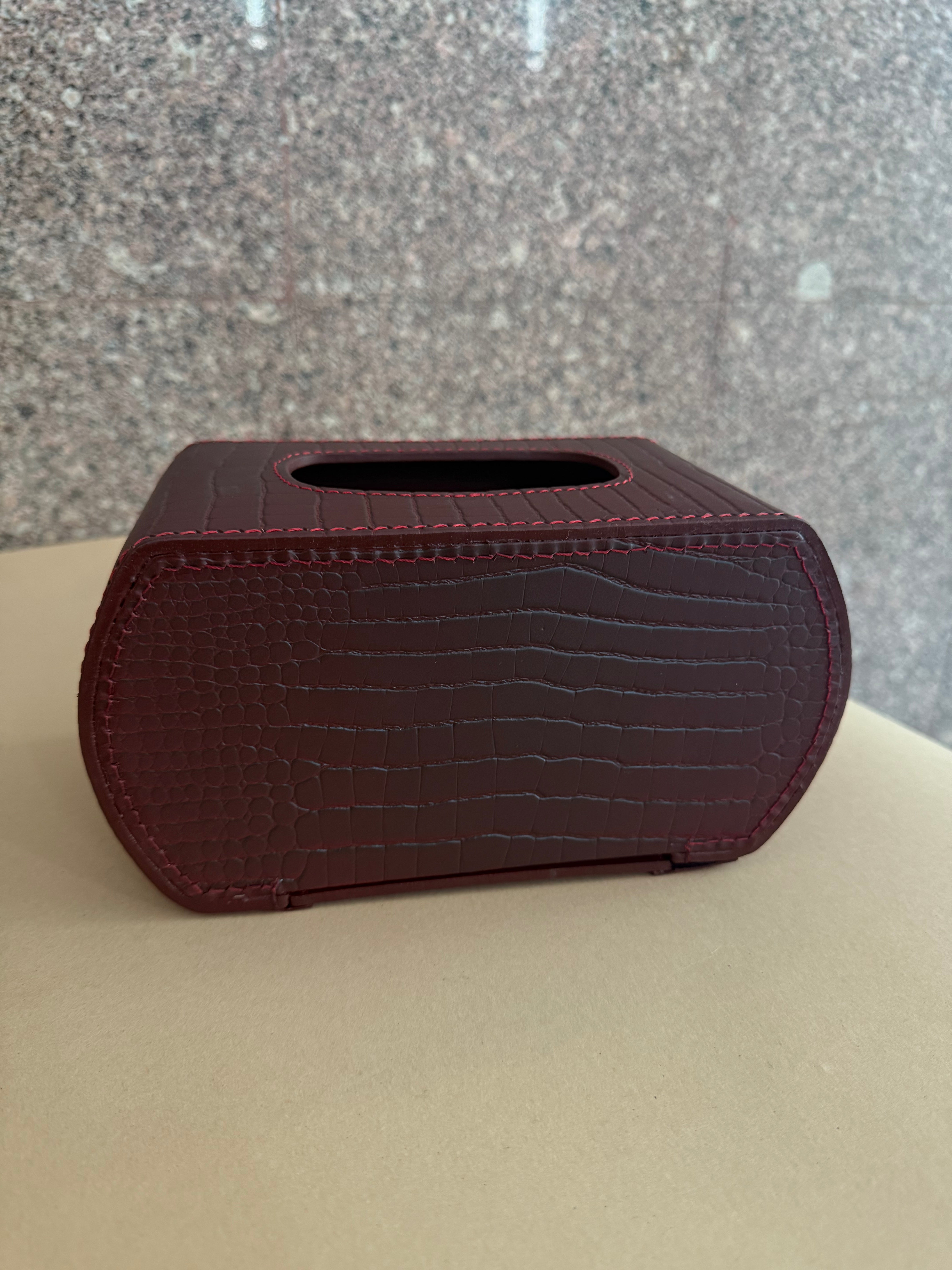 Tissue Box Rectangle - side curved