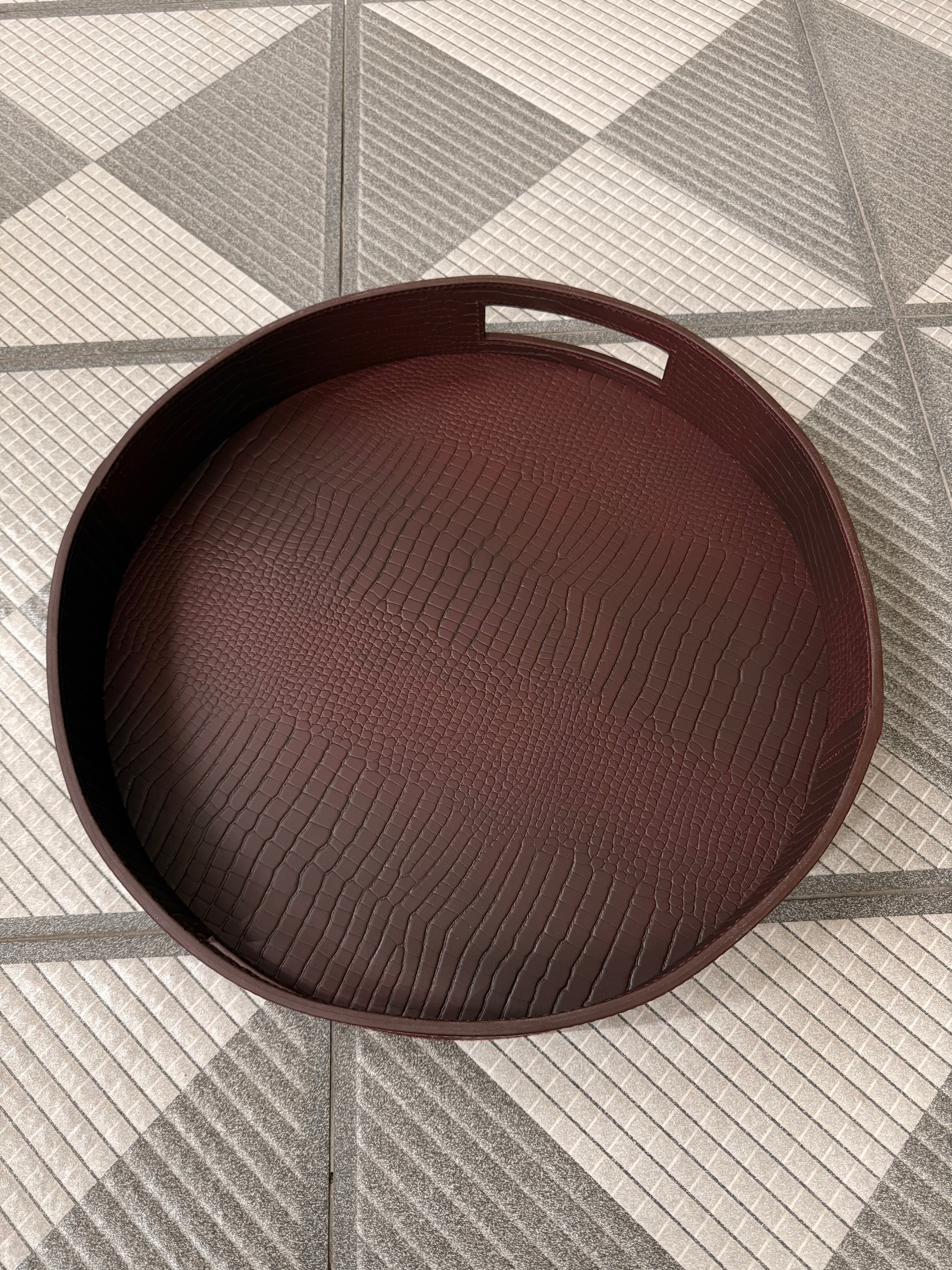 Round Serving Tray