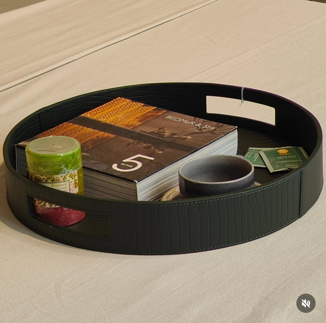Round Serving Tray