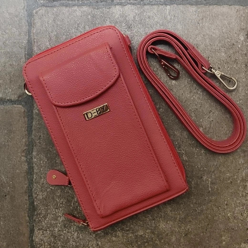 Leather Crossbody Sling Bag