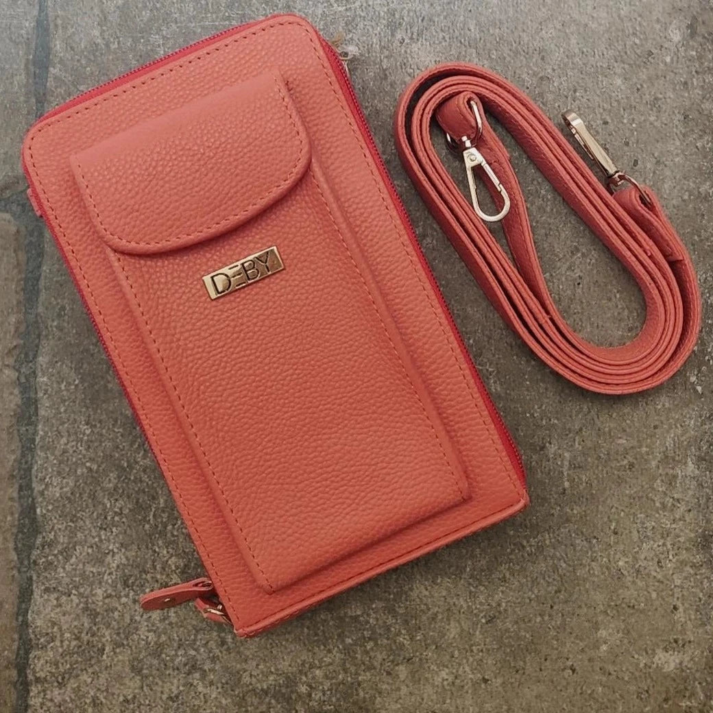 Leather Crossbody Sling Bag